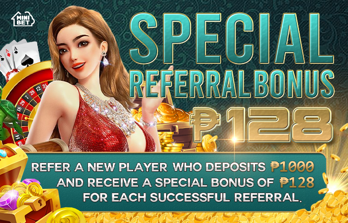 Special referral bonus ₱128